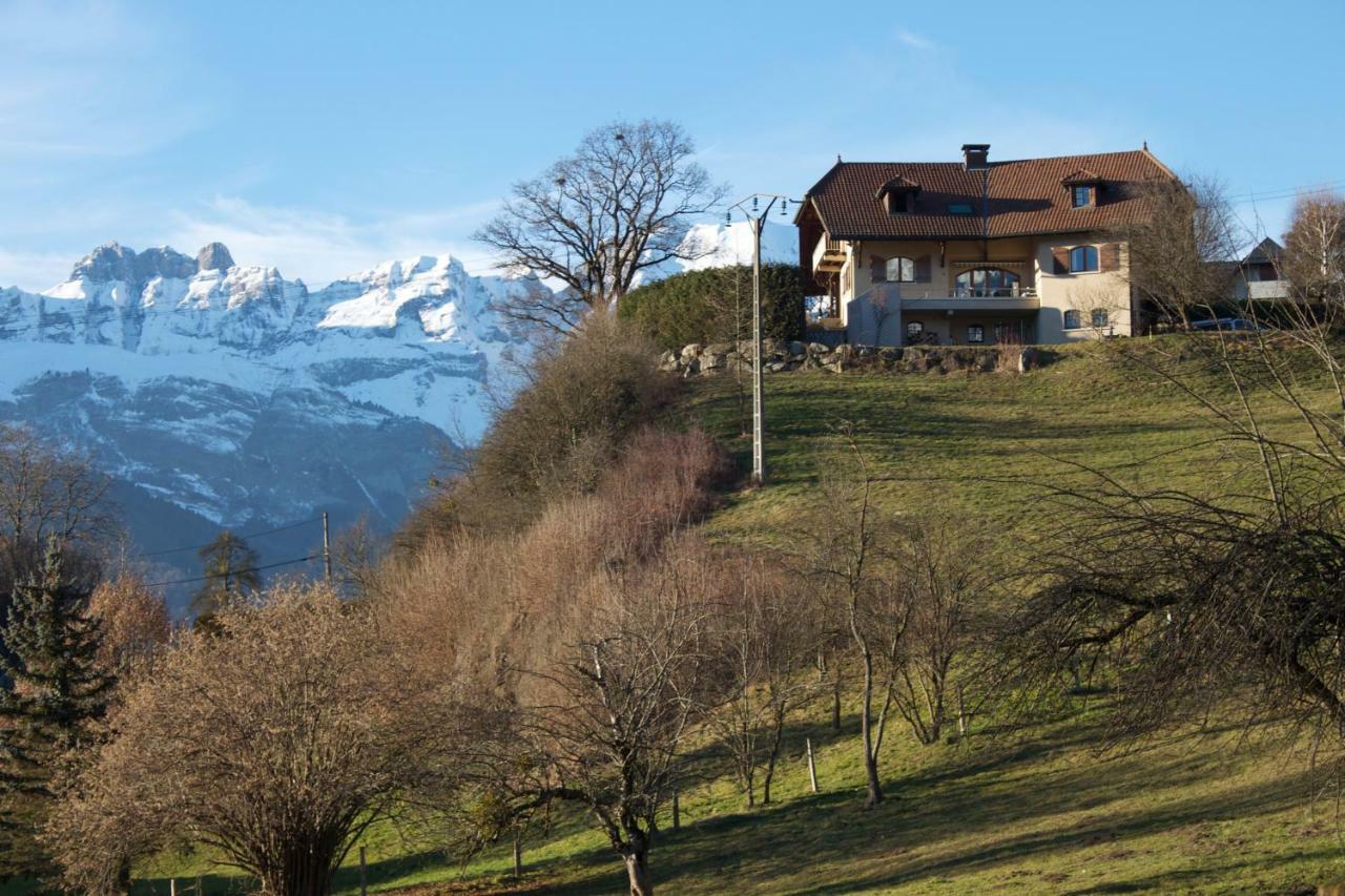 Les Hauts De Savoie Bed & Breakfast Passy  Dış mekan fotoğraf